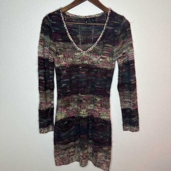 Ultra Flirt Dresses & Skirts - Ultra Flirt Sweater Dress with Pockets in Medium